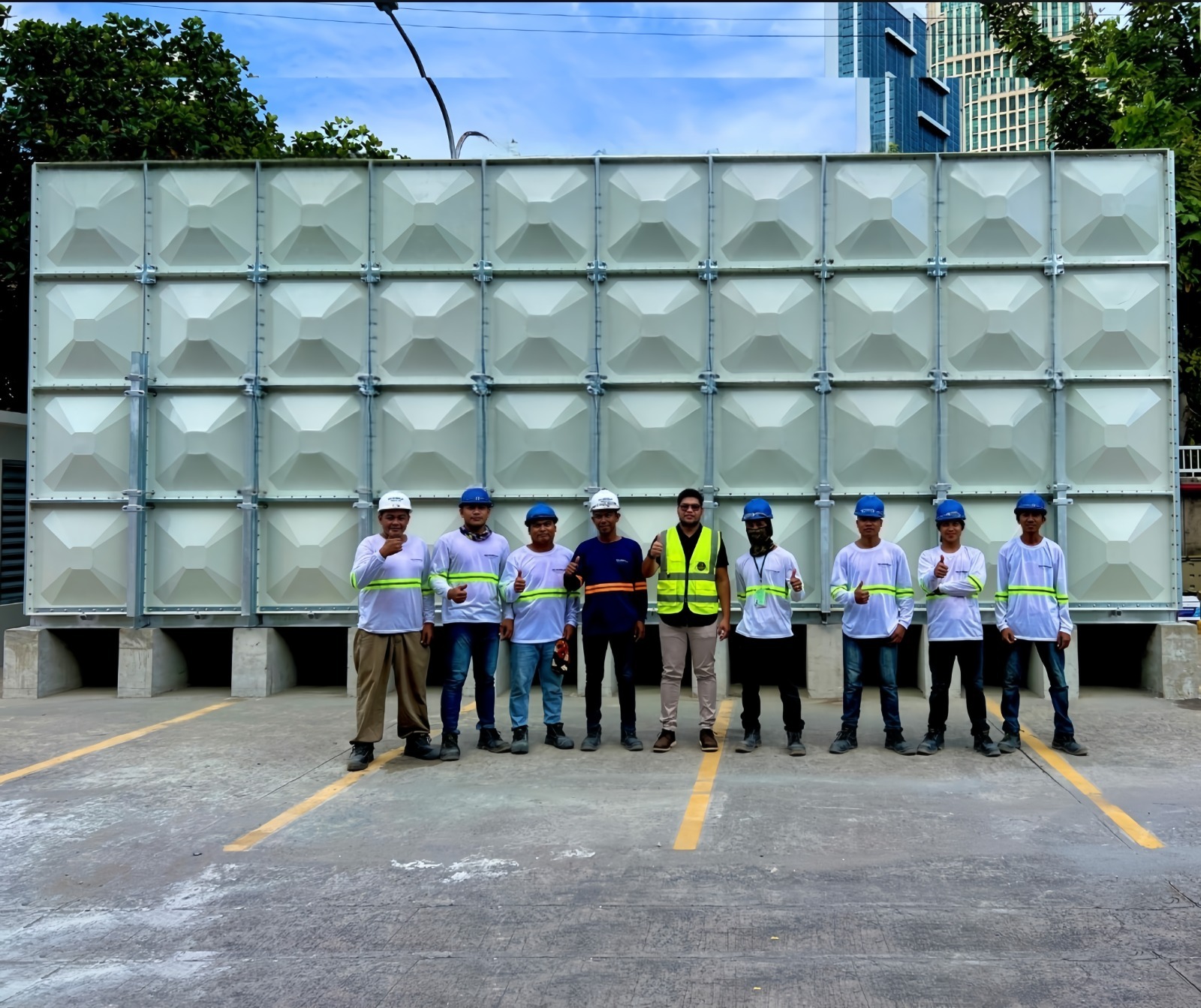 GRP / SMC / FRP Fiberglass Panel Tank: photo 3
