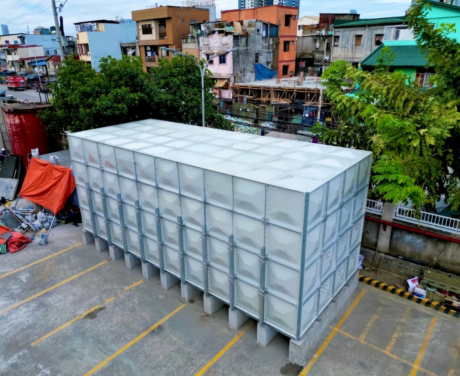 GRP / SMC / FRP Fiberglass Panel Tank: photo 2